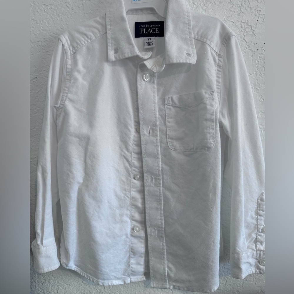 GUC | Children’s Place White Button Down Shirt | 3T